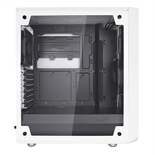 Fractal Design Meshify C ATX Mid Tower White / Black Tempered Glass Side Panel image