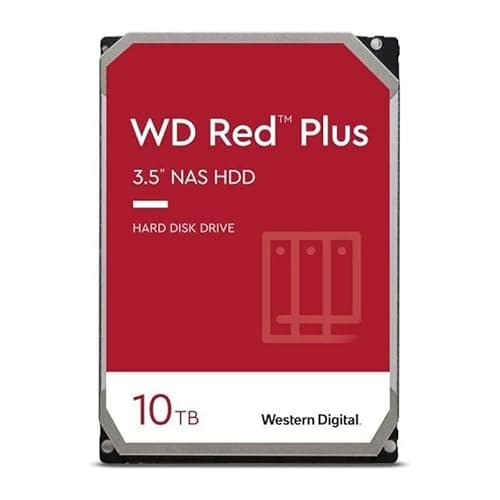 Western Digital Red Plus 10TB HDD 7200RPM 3.5" SATA image