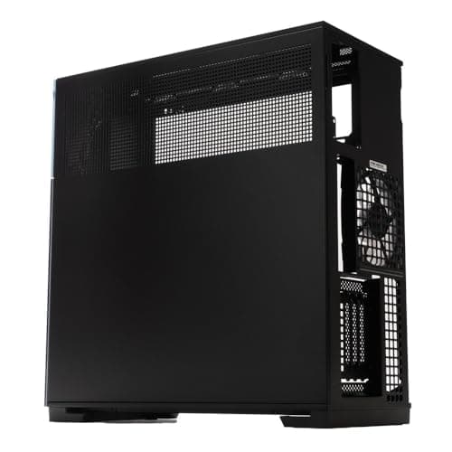 In Win F5 ATX Full Tower Black with Tempered Glass Side Panel and Front Panel USB 3.2 Gen 2x2 Type-C, USB 3.2 Gen 1 Type-A image