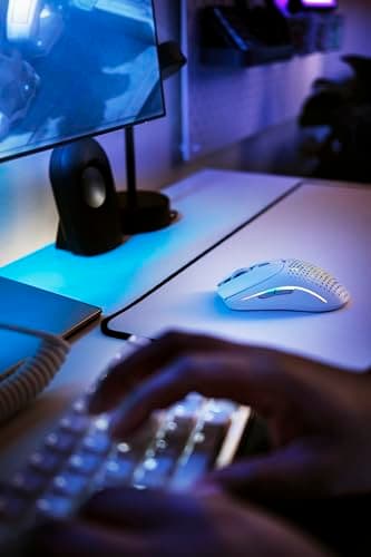 Glorious Model O 2 Wired/Wireless/Bluetooth Gaming Mouse- White image