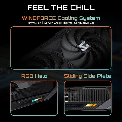 Gigabyte GAMING OC GeForce RTX 5090 32GB GDDR7 Black image