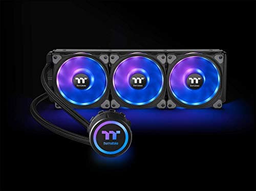 Thermaltake Floe DX RGB 360 TT Premium Edition 42.45 CFM Water 360mm Black / Gray image