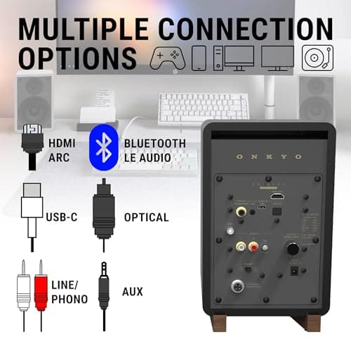 Onkyo GX-10DB 2.0 Channel 34 W Speaker System image