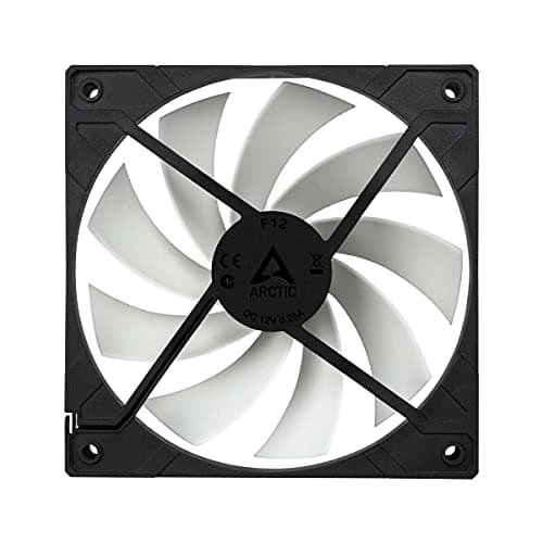 ARCTIC F12-120 mm Standard Low Noise Case Fan - Fluid Dynamic Bearing - Innovative Design image