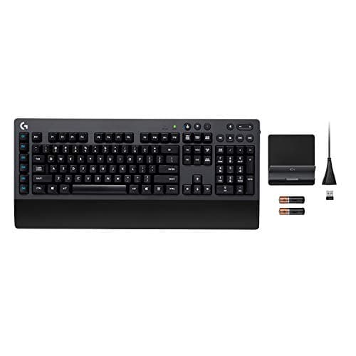 Logitech G613 Lightspeed Wireless Mechanical Gaming Keyboard, Multihost 2.4 GHz + Blutooth Connectivity image