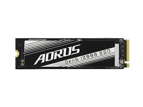 Gigabyte AORUS Gen5 12000 2TB M.2 SSD PCIe 5.0 x4 NVMe image