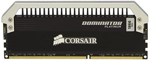 Corsair Dominator Platinum Black / Silver DDR3-1600 CL9 16GB (2x8GB) image