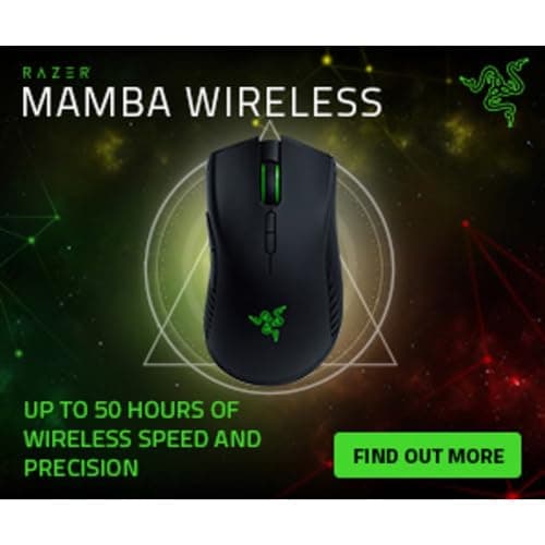 Razer Mamba Wireless 2018 Wireless Optical Mouse image