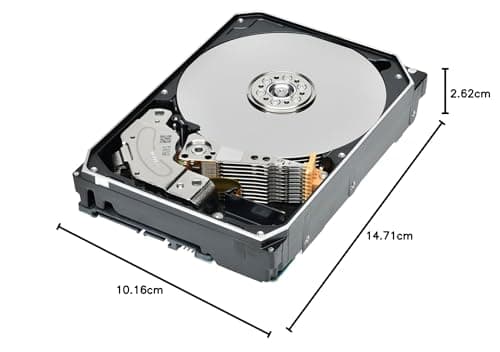Toshiba N300 NAS 20TB HDD 3.5" 7200RPM SATA 6.0 Gb/s Internal image