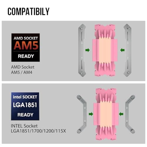 Vetroo V5 52 CFM Air 148mm Pink image