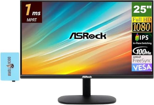 ASRock CL25FF 24.5" 1080p 100Hz IPS Monitor image