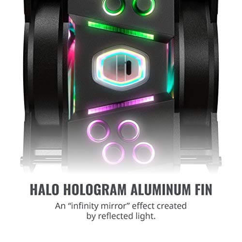 Cooler Master MasterAir MA410M Air 166mm 53.38 CFM Black image