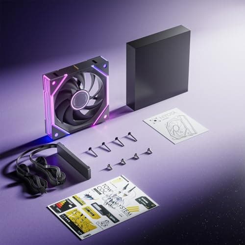 Asiahorse NYOTA Ultra 120mm Daisy Chain PWN Fan Black image