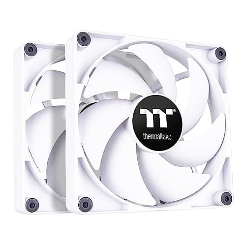Thermaltake CT120 120mm White PWM 57.05 CFM 2-Pack image