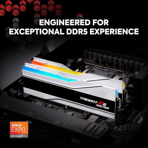 G.Skill Trident Z5 Neo RGB DDR5-6000 CL26 64GB (2x32GB) image