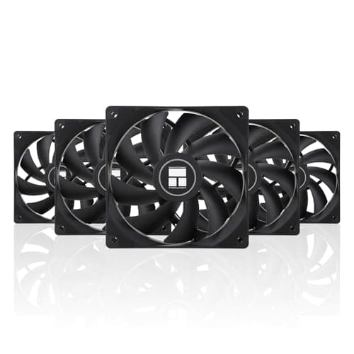 Thermalright TL-C12C X5 120mm Black PWM 66.17 CFM 5-Pack main image