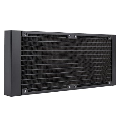 Silverstone IceMyst Water 280mm 93.29 CFM Silver / Black image