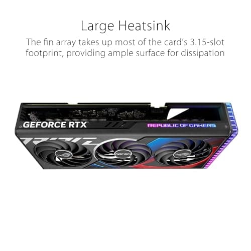 Asus ROG STRIX GAMING OC GeForce RTX 4070 Ti SUPER 16GB GDDR6X Black image