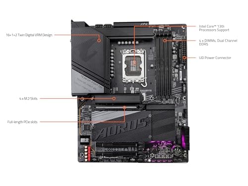 Gigabyte Z790 AORUS ELITE X AX DDR5 ATX image