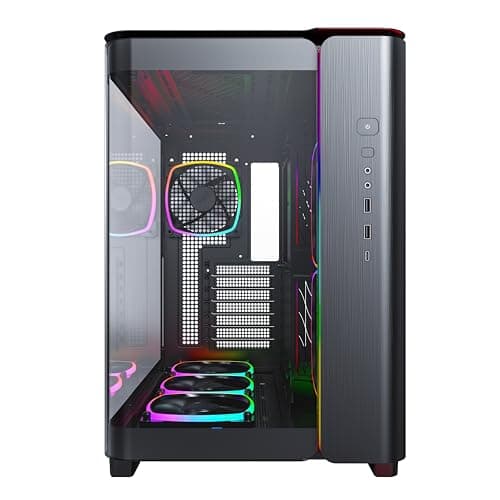 Montech KING 95 PRO ATX Mid Tower Black Tempered Glass Side Panel image