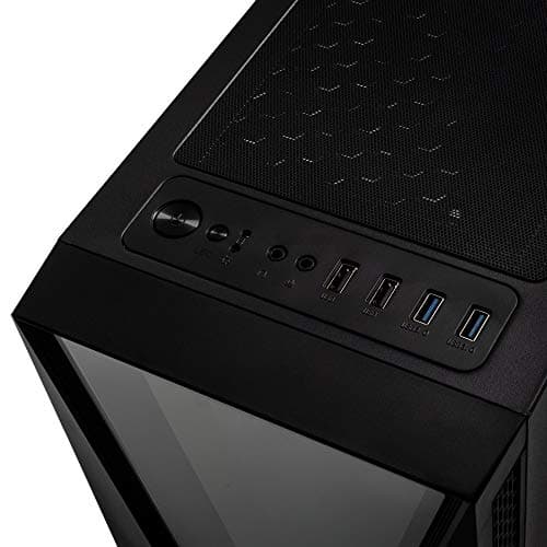 KOLINK VOID RGB ATX Mid Tower Black with Tempered Glass Side Panel and USB 3.2 Gen 1 Type-A / USB 2.0 Type-A image