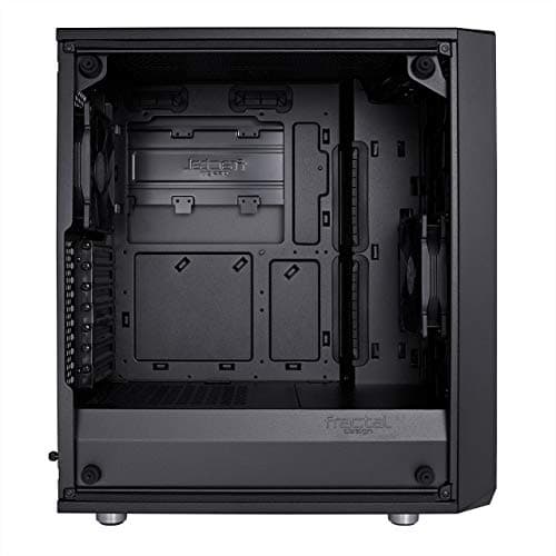 Fractal Design Meshify C ATX Mid Tower Black Tempered Glass Side Panel image