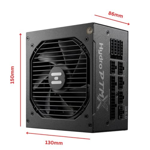 FSP Group Hydro PTM X PRO Gen5 Black 1000W Fully Modular 80+ Platinum Certified image