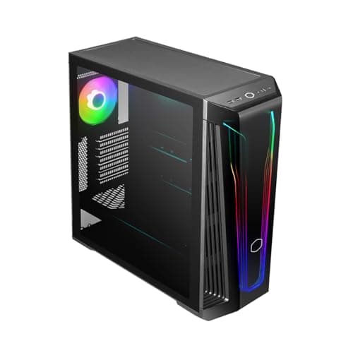 Cooler Master MasterBox 540 ATX Mid Tower Black Tempered Glass Side Panel image