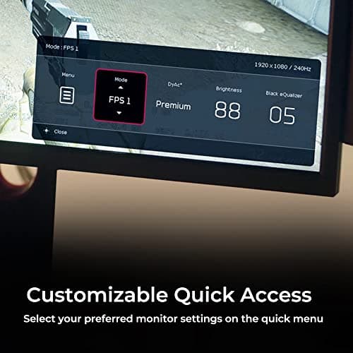 BenQ ZOWIE XL2540K 24.5" 1080p 240Hz TN Monitor image