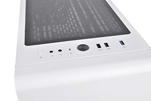 Thermaltake S300 Snow Edition ATX Mid Tower White Tempered Glass image