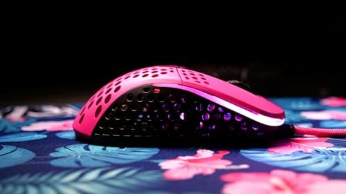Xtrfy M4 RGB Optical Pink Wired Mouse image