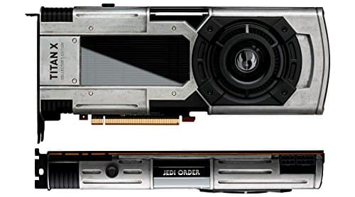 NVIDIA GeForce Titan Xp Star Wars Jedi Order Titan Xp 12GB GDDR5X Silver / Green image