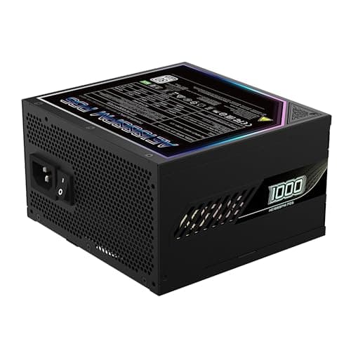 Gigabyte AORUS ELITE P1000 Black 1000W Fully Modular 80+ Platinum Certified image