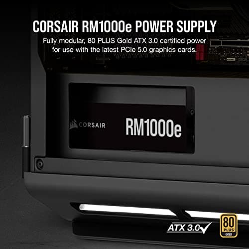 Corsair RM1000e (2023) Black 1000W Fully Modular 80+ Gold Certified image