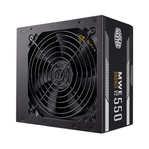 Cooler Master MWE Bronze V2 Black ATX 550W Non-Modular 80+ Bronze Certified image