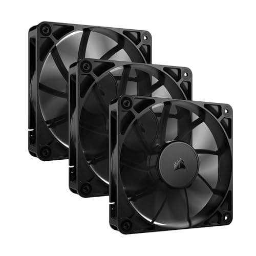 Corsair RS120 120mm PWM 72.8 CFM Black 3-Pack image