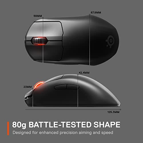 SteelSeries Prime Wireless Wireless Optical Mouse image