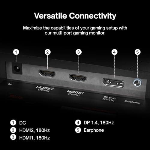 Pixio PX248 Prime 24" 1080p 144Hz IPS Monitor image