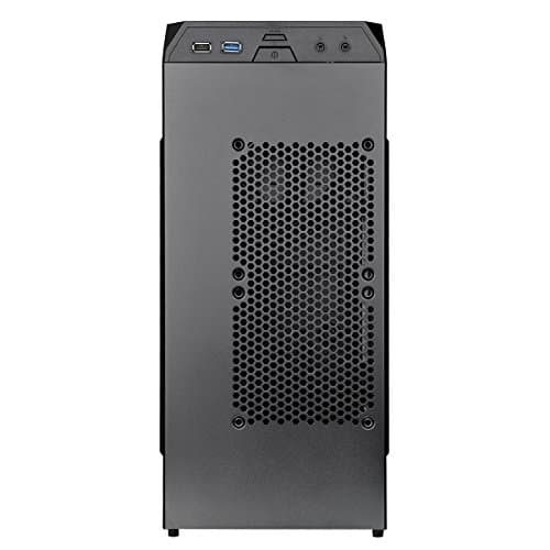 Thermaltake Versa H15 Micro ATX Mid Tower Black with Acrylic Side Panel and USB 3.2 Gen 1 Type-A, USB 2.0 Type-A image