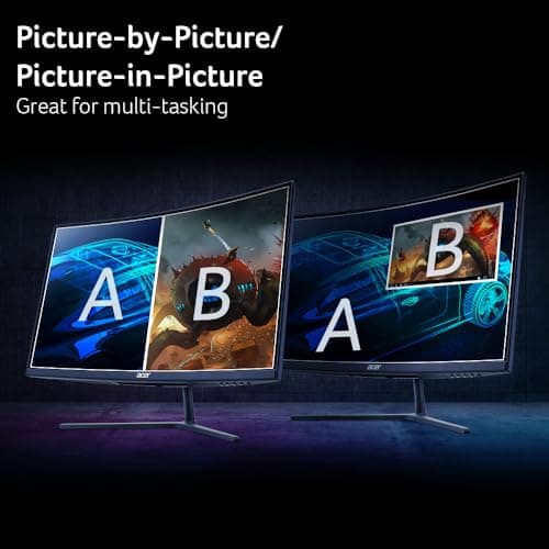 Acer EI322QUR Pbmiippx 31.5" 1500R Curved Monitor image