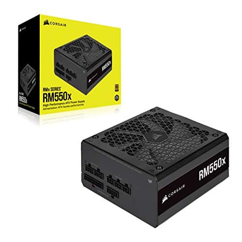 Corsair RM550x (2021) 550 W 80+ Gold Certified Fully Modular ATX PSU image