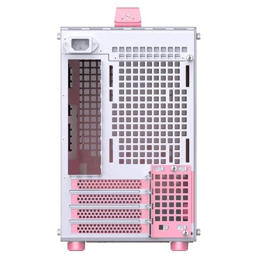 Jonsbo Jonsplus Z20 Micro ATX Desktop Pink / White with Tempered Glass Side Panel and USB 3.2 Gen 2 Type-C, USB 3.2 Gen 1 Type-A image