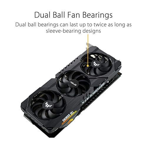 ASUS TUF Gaming NVIDIA GeForce RTX 3080 TUF-RTX3080-10G-GAMING Video Card image