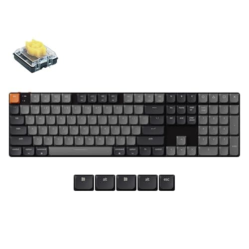 Keychron K5 QMK V2 Bluetooth/Wired Mechanical Gaming Keyboard image