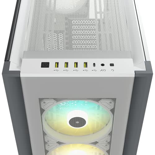 Corsair iCUE 7000X RGB ATX Full Tower White Tempered Glass image