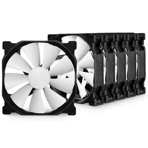 Phanteks F140SP 140mm Black / White Green LED 82.1 CFM 1-Pack image