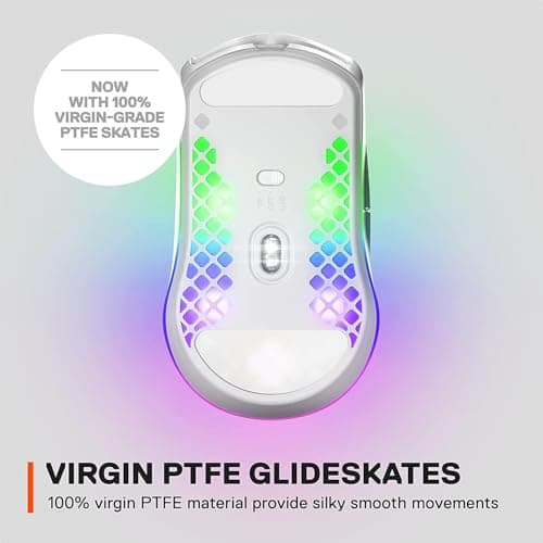 SteelSeries Aerox 3 (2022) Wired/Bluetooth/Wireless Optical Gaming Mouse image