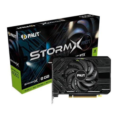 Palit GeForce RTX 4060 StormX PCIe x8 8GB GDDR6 Black image