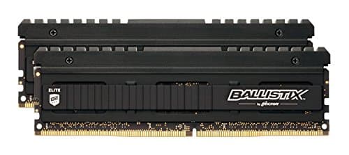 Crucial Ballistix Elite Black DDR4-2666 CL16 16GB (2x8GB) image