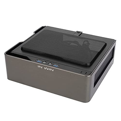 In Win Chopin Pro HTPC Black Mesh Side Panel w/200 W Power Supply image